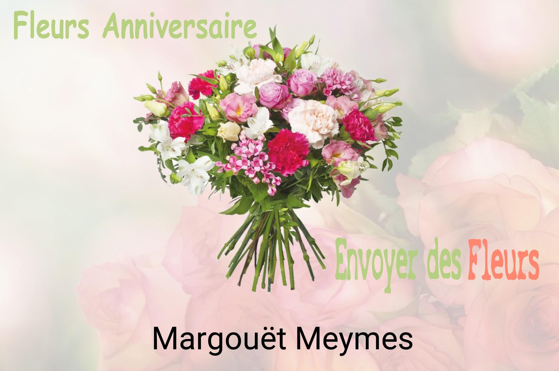 Bouquet de fleurs d’anniversaire livré à Margouët-Meymes